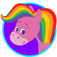 <p>Rainbow Horse</p>
